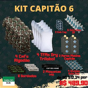 Kit Capitão 6