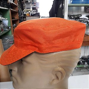 Gorro Pala Mole Camuflado EB e Laranja