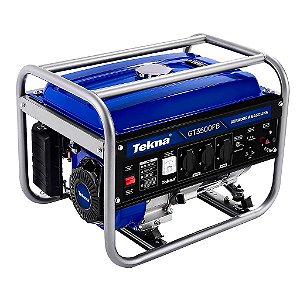Gerador a Gasolina GT3500FB - 3100W Bivolt 15 litros - Tekna