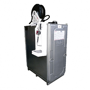 Unidade de Abastecimento Pneumática para SAE 90 com Medidor Digital e Carretel - 35L/min