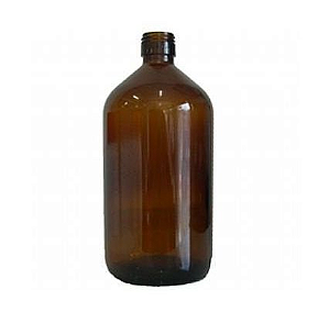 Garrafa Químio de 1 litros frasco amostra