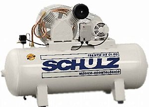Compressor de Ar Odontológico Schulz 3HP  250L - Monofásico