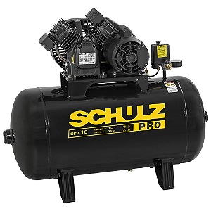 Compressor de Ar Schulz Pro CSV-10/100 - 2HP - 100 litros Trifásico
