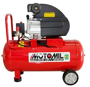 Motocompressor MOTOMIL-37896.2 8,7 Pés 50L + 2 Óleos Lubrificante SCHULZ-0100011-0 1 Litro .