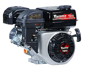 Motor à Gasolina TE55 4T 5,5HP 163cc Monocilíndrico com Partida Manual.