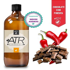 Essência Aromática Concentrada Hidrossolúvel Chocolate Com Pimenta 1 Litro 