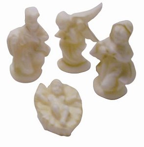 Molde de Silicone para Velas e Sabonetes Artesanais Presépio Grande