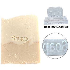 Carimbo Acrílico Soap