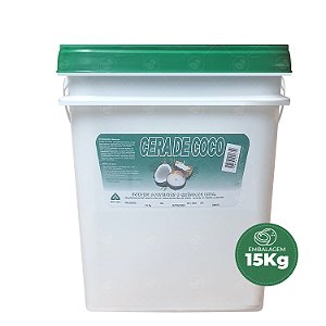 Cera De Coco Para Velas 100% Vegetal Vegana Econômico- 15kg