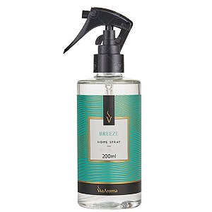 Home Spray E Perfume Ambiente Via Aroma 200ml - Breeze