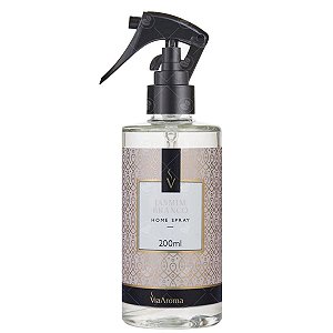 Home Spray E Perfume Ambiente Via Aroma 200ml - Jasmim Branco
