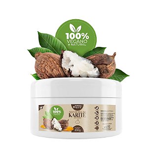 Manteiga Vegetal de Karité Pura 100% Natural 200g