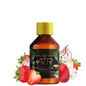 Essência Premium Morango com Chantilly Linha Universal Vollmens Sabonetes e Velas