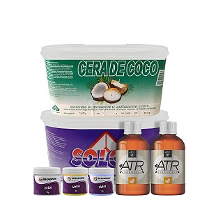 Kit Instagram Lê e Gabi - Velas Decoradas