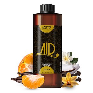 Essência Air Premium Vollmens Black Vanilla Refil para Aromatizadores Elétricos Profissionais 200ml