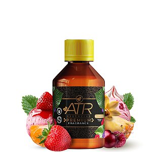 Essência Premium Sorvete de Morango Linha Universal Vollmens Sabonetes e Velas