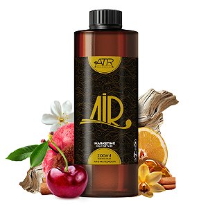 Essência Air Premium Vollmens Sementes do Brasil Refil para Aromatizadores Elétricos Profissionais 200ml
