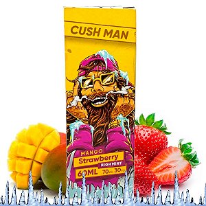Líquido Juice Cush Man Mango Strawberry High Mint - Nasty