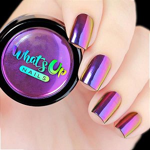 Pó Para Unhas Efeito Multi Cromado Whats Up Nails - Mirage