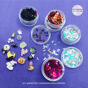 Esmaltes, Enfeites e Placas Para Carimbo Halloween - Disponíveis Por Tempo Limitado!