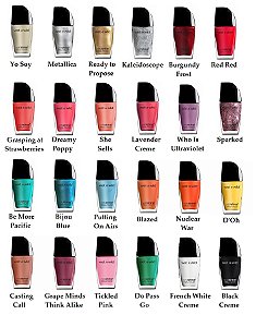 Esmalte Wet 'n Wild Wild Shine e Megalast - 1 Unidade - Escolha a Cor