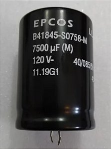 capacitor eletrolitico epcos 7500uf x 120v