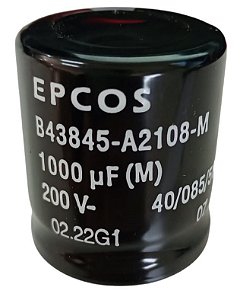 capacitor eletrolitico epcos 1000uf x 200v