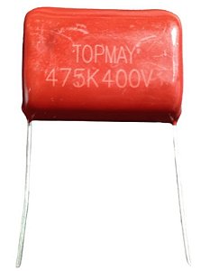 CAPACITOR POLIESTER 4M7 X 400V - 4,7UF X 400V