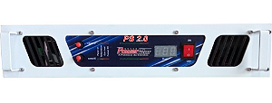 Potência amplificador de áudio powerstar PS2.0 2400w rms 2 ohms – bivolt automático