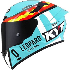 CAPACETE KYT TT COURSE JAUME MASSIA LEOPARD