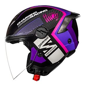 CAPACETE NORISK NEO VIZION ROXO