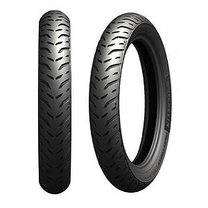 PAR DE PNEUS MICHELIN PILOT STREET 2 80/100-18 (2.75-18) + 100/90-18 (TITAN MAIS LARGO)