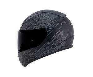 CAPACETE LS2 FF353 RAPID CRYPT MATT BLACK