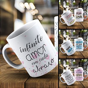 Caneca Branca Personalizada (PERSONALIZE DO SEU JEITO)