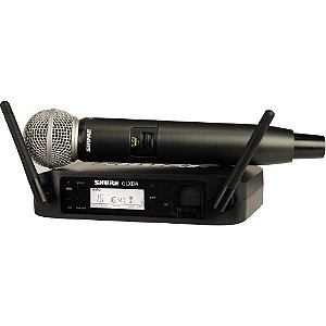 Microfone Bastão Sem Fio Shure GLXD24/SM58