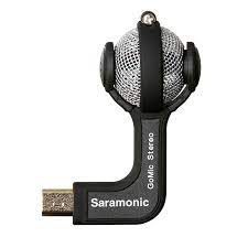 Microfone Saramonic GoMic Ball para câmeras GoPro