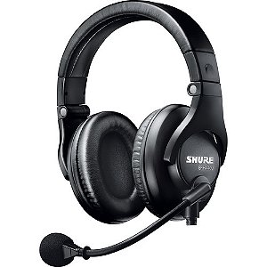Headset Shure BRH440M-LC com Microfone para Broadcast e Comunicação