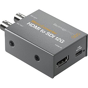 Micro Conversor BlackMagic HDMI Para SDI 12G c/Fonte