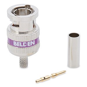 Conector Belden 1855 para cabo coaxial Belden Mini RG59