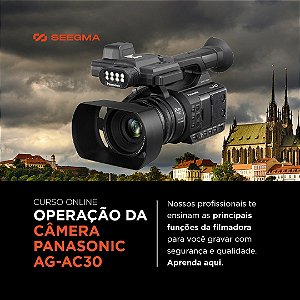 Curso Operação da Camera Panasonic AG-AC30