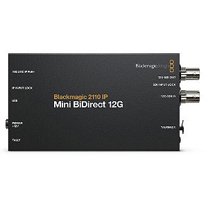 Conversor Blackmagic 2110 IP Mini BiDirect 12G
