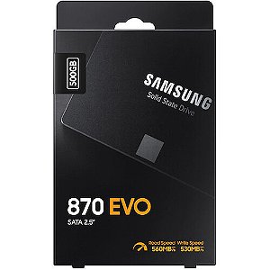 Samsung 870 Evo Sata Ssd 500 Gb
