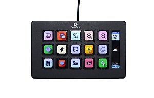 Stream Dock MK 2 Seeone - p/ Streaming - 15 Teclas Lcd