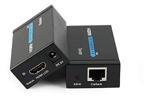 Extensor HDMI por Cabo De Rede até 60 metros