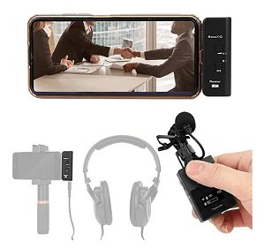 Microfone Lapela Comica BoomX-D UC1 USB-C