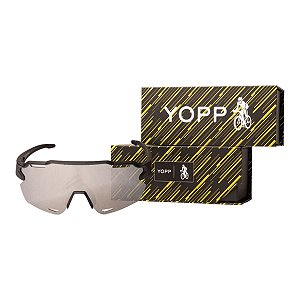 Óculos de Ciclismo YOPP Polarizado UV400 "1067 LENTE PRATA"