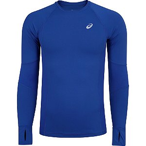 Camiseta ASICS Manga Longa com Proteção UV Masculina Breathe Running 3