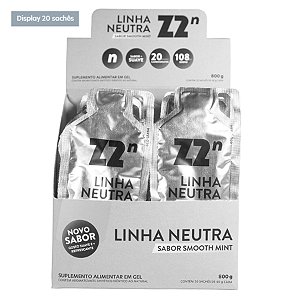 Energy Gel Z2 Linha Neutra Sachê 40G | Smooth Mint Display c/ 20und