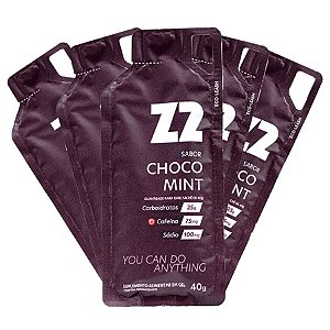 Z2 Energy Gel Choco Mint 5 Sachês 40g