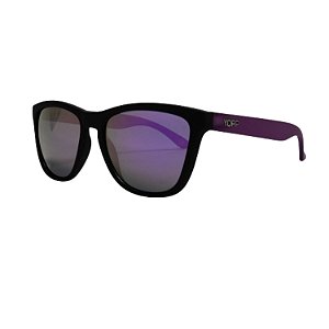 Óculos de Sol YOPP Polarizado UV400 "TULIPA TÃO ROXA QUE FICOU PRETA"
